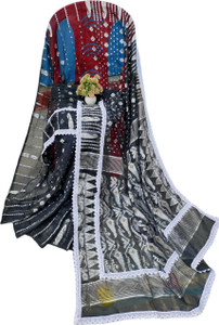 Jit Saree Ghar Woven Jamdani Cotton Silk Saree