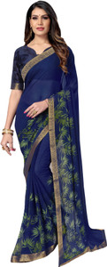 Classic Selection Printed Bollywood Georgette Saree