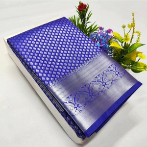 Fascino Fab Woven Kanjivaram Silk Blend Saree