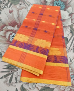 Exclusive Fashion Mart Woven Tant Pure Cotton Saree