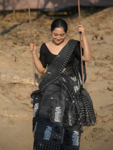 Sheden Lopez Creation Woven Mekhela Chador Cotton Silk Saree