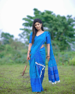 Sheden Lopez Creation Woven Mekhela Chador Pure Silk Saree