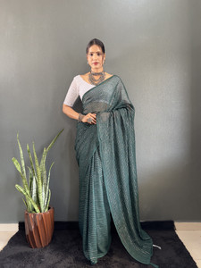 Keronics Woven Bollywood Chiffon Saree