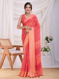 RekhaManiyar Printed Bollywood Chiffon Saree
