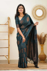 GARIYA Woven Banarasi Art Silk Saree