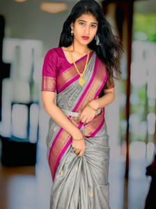 NST5 Woven Maheshwari Cotton Silk Saree