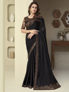 Sareemall Embellished Bollywood Georgette Saree