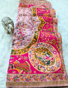 Samridh Sarees Woven Banarasi Silk Blend Saree