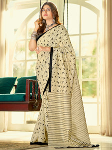 Sareemall Digital Print Daily Wear Cotton Blend, Art Silk Saree