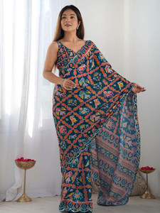 Divastri Printed Daily Wear Chiffon Saree