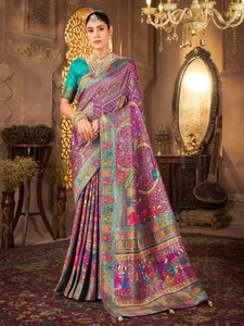 Sariya Woven Madhubani Pure Silk, Jacquard Saree