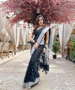 Anmi Woven Kanjivaram Pure Silk, Art Silk Saree