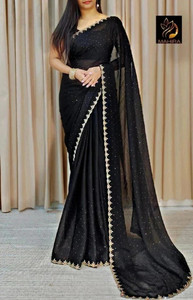 Indian Fashionista Embellished Daily Wear Chiffon Saree