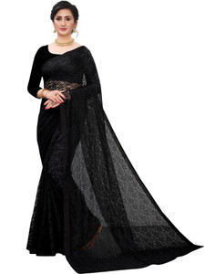SAREEYA16 Self Design Bollywood Net, Jacquard Saree