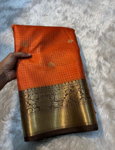 STAR SILK Woven Banarasi Muslin, Art Silk Saree