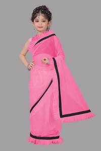 Cozee Shopping Self Design, Embellished, Solid/Plain Bollywood Net Saree
