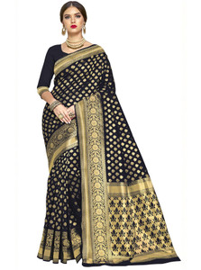 Sariya Woven Banarasi Silk Blend Saree