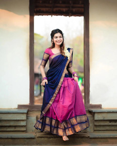 SWAMI STUDIO Self Design Narayanpet Jacquard Saree