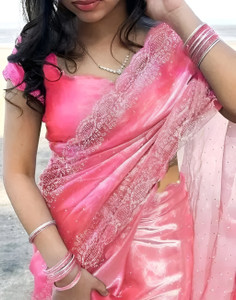 renbriza Embellished Bollywood Jimmy Jimmy Saree