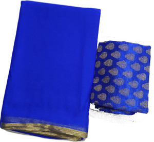 SainiVastra Self Design Bollywood Chiffon Saree