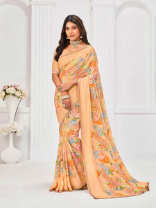 Laxmipati sarees Printed Daily Wear Georgette Saree