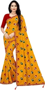 laxmibaa Hand Painted Bollywood Art Silk Saree