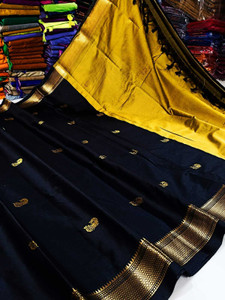 Fab Silk Embroidered Mysore Cotton Silk Saree