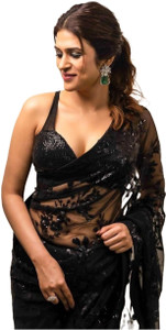 Mahalaxmi Fashion Embroidered Bollywood Net Saree