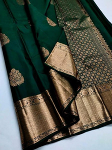 Kartvya Woven Kanjivaram Jacquard, Pure Silk Saree