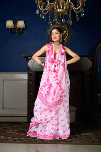 RUPANJALI Woven Jamdani Pure Cotton, Cotton Blend Saree