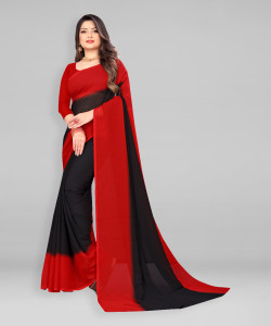 kashvi sarees Dyed Bollywood Georgette Saree