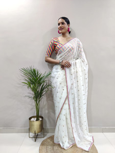 Divastri Embellished Daily Wear Georgette Saree