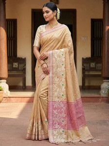 Kota Silk Woven Banarasi Tissue Saree
