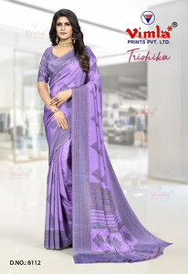 Vimla Printed Daily Wear Tussar Silk Saree