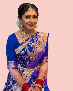 tapovan fashion Woven Banarasi Art Silk Saree