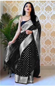 PARAMPARA CREATION Woven Kanjivaram Pure Silk Saree