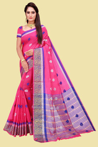 Shaibo saree Woven Daily Wear Cotton Silk Saree