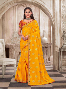 Laxmipati sarees Floral Print Daily Wear Chiffon Saree