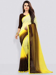 Fashion Day Dyed, Ombre Bollywood Georgette Saree