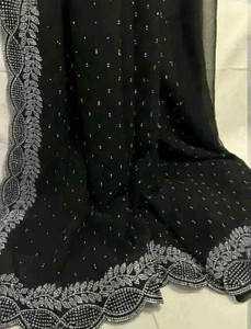 Styleburst Embellished Bollywood Net Saree
