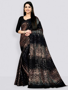 Clemira Embellished Bollywood Georgette Saree