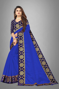 ONTIC LIFESTYLE Self Design Assam Silk Art Silk Saree