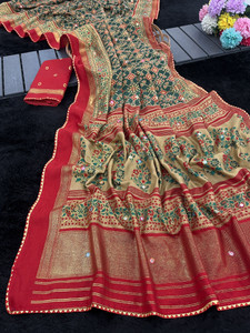 VIYONA FAB Printed Bollywood Art Silk Saree