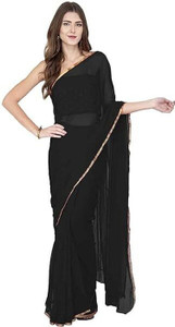 SainiVastra Self Design Bollywood Chiffon Saree