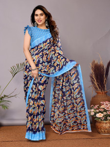 sareya veela Printed Daily Wear Georgette Saree