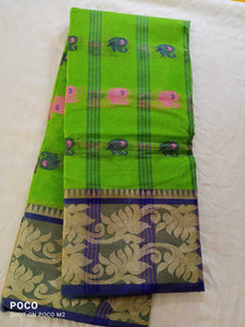 Parbati fashion Printed Tant Pure Cotton Saree