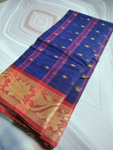 Maasaree Woven Tant Pure Cotton Saree