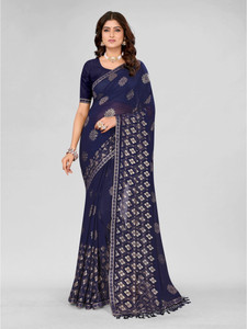 Madhur milan Printed Bollywood Georgette Saree