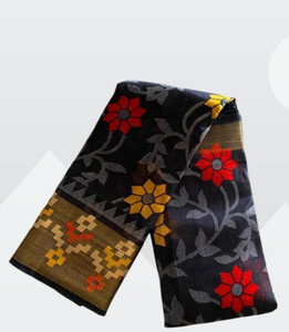 Adrika Printed Daily Wear Pure Cotton Saree