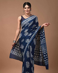 LOVWEAR Printed Daily Wear Pure Cotton Saree